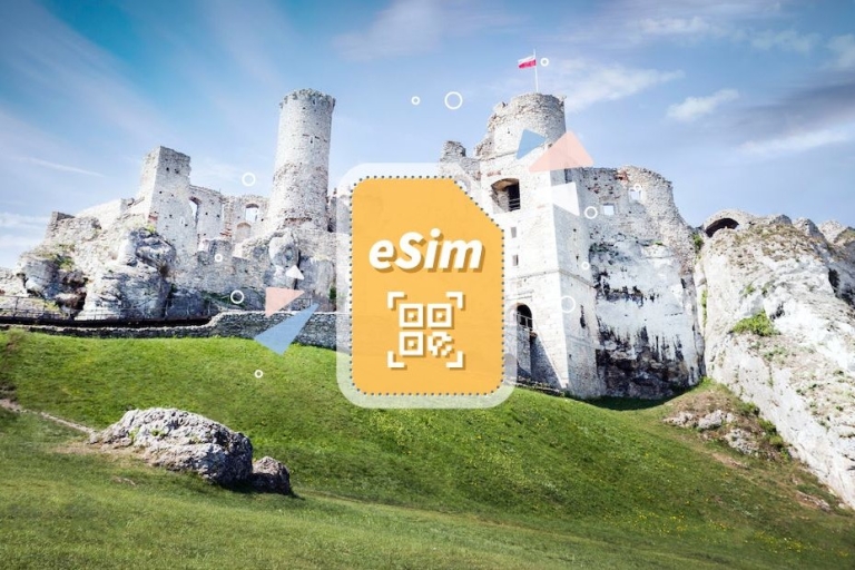 Polen/Europa: eSim Mobile DatenplanTäglich 1GB/14 Tage
