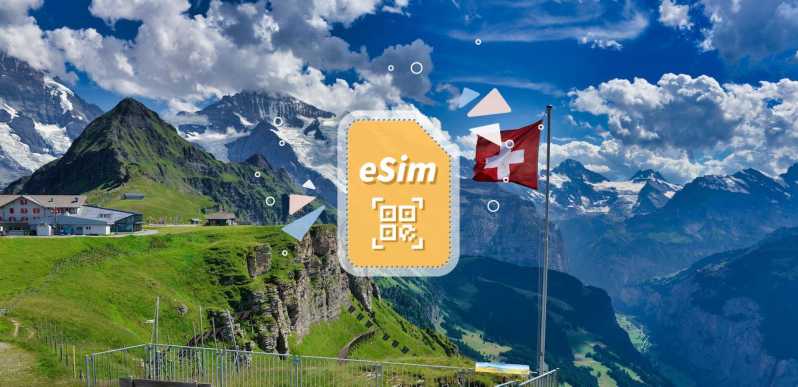 Switzerland/Europe: eSim Mobile Data Plan