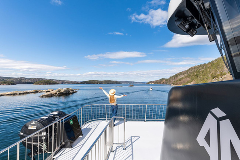 Oslo: Scenisk fjordkryssning med kommentarer från audioguideOslo: Scenisk Fjordkryssning med kommentar från ljudguide