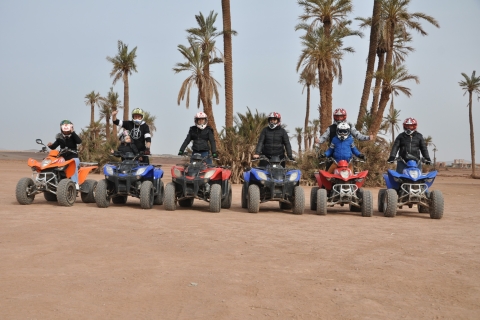 Marrakesz: wycieczka quadem à la palmeraie et désert de jbilatQuad Palmeraie