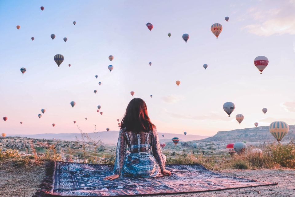 Betabrand - Sunset Yoga Over Cappadocia OR Giving The Hills Of