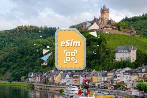 Allemagne/Europe : Plan de données mobiles eSimQuotidiennement 2GB/14 jours