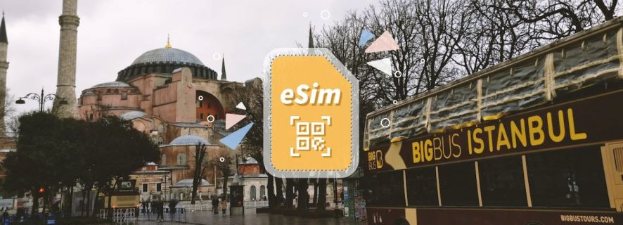 Turcja/Europa: Plan mobilnej transmisji danych eSim