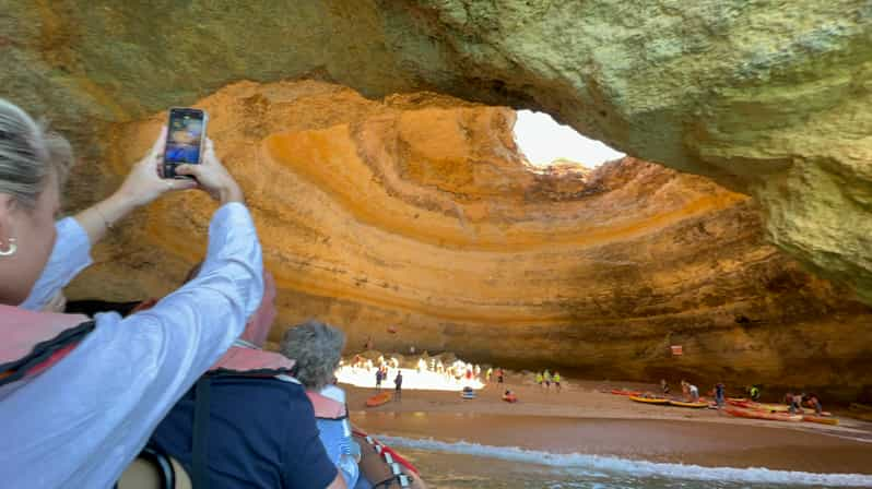 Portimão Benagil Caves Praia da Marinha Guided Boat Tour GetYourGuide