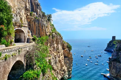 Amalfi & Positano: Slow-Tourismus-Tour mit offenem Minibus