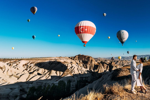 Kappadokien: Sonnenaufgang Ballonverfolgung Foto TourSonnenaufgang Ballonjagd Foto Tour