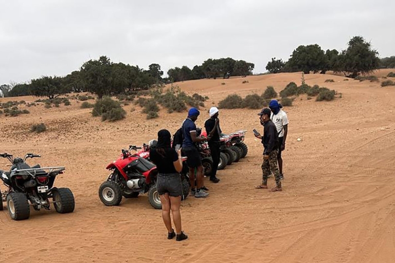Van Agadir of Taghazout: Tour van een halve dag op een quad door de zandduinenVan Agadir: quad-fietstocht