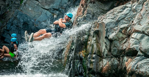 Luquillo: El Yunque Rainforest Hike and Waterslide Adventure