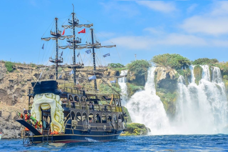Antalya: wycieczka łodzią piracką Lara z lunchem i odbiorem