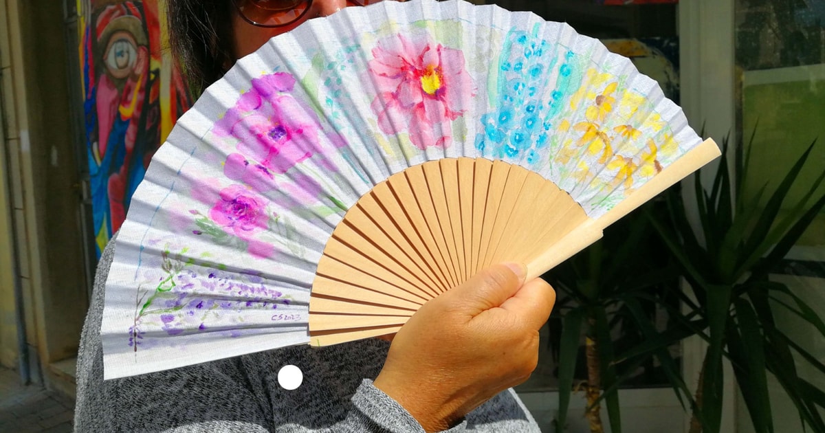 Mallorca/Porto Cristo Design your own Spanish hand fan GetYourGuide