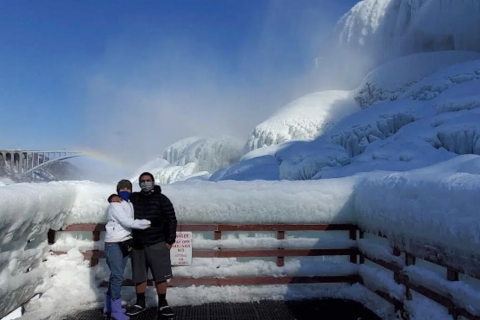 Cataratas del Niágara: Excursión de invierno con entrada a la Cueva de los Vientos