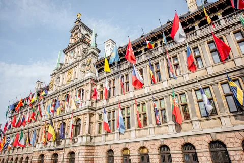 Antwerpia: Ekspresowy spacer z lokalnym przewodnikiem w 60 minut