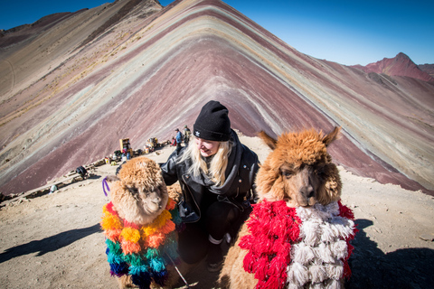 Cusco: Rainbow Mountain Tour och vandring i Red Valley (tillval)