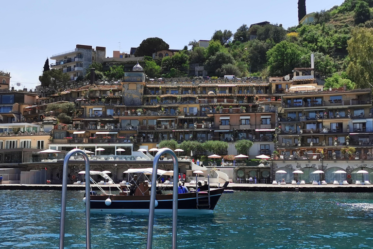 陶尔米纳市中心和游船之旅：贝拉岛和蓝洞小团（每团最少8人，最多16人）