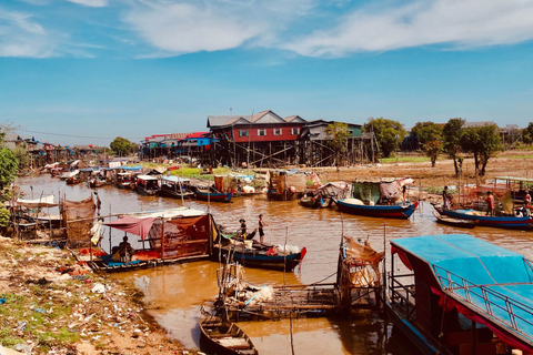 Från Siem Reap: Rundtur till den flytande byn Kompong Phluk