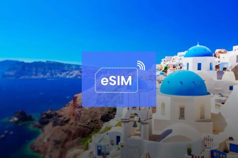 Santorini: Grecia/Europa eSIM Roaming Mobile Data Plan