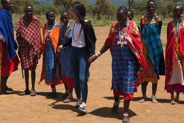 Tour del villaggio Masai e cultura a Kajiado da Nairobi.Opzione standard