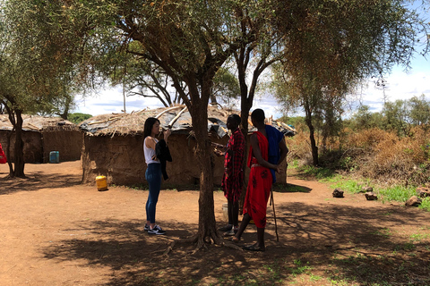 Tour del villaggio Masai e cultura a Kajiado da Nairobi.Opzione standard