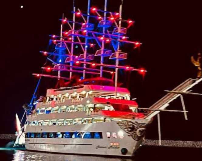 Night Disco Cruise with Foam Party, Music From Alanya & Side