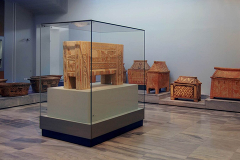 Heraklion: Knossos & Archeol. Museum-e-tickets en stadsaudio