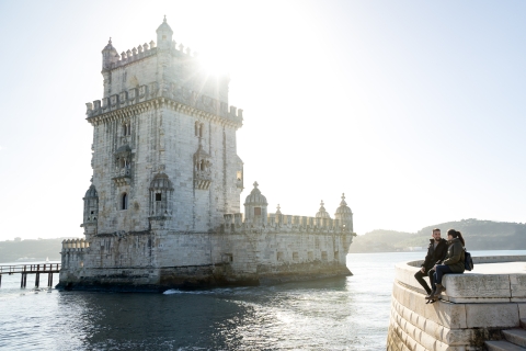 Lisbon: Professional Photoshoot at Belem Tower Premium (20 to 40 photos)