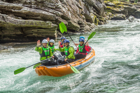 Voss : Excursion guidée de rafting en eaux vives à sensations fortes