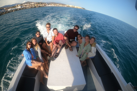 Nerja: Maro Waterfall Boat Trip with Paddleboarding & Drink