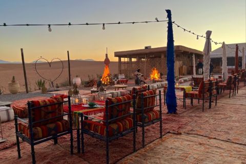 Marrakesh: Agafay Desert 4x4 Off-Roading Tour & Dinner Show