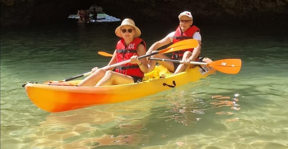 Kayak tour in Albufeira.