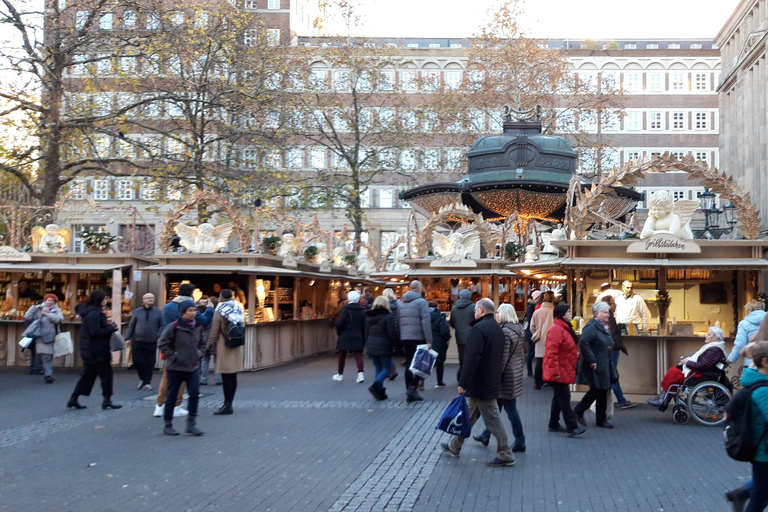 Düsseldorf: old city and the Rhine.