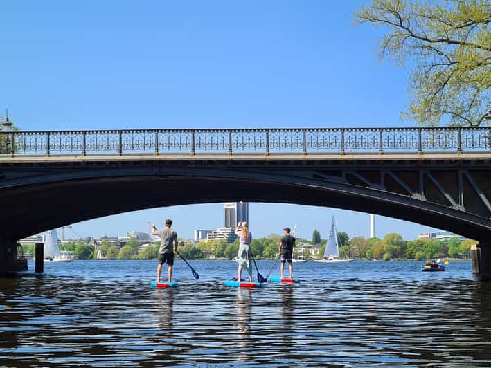 Hamburg: Stand Up Paddling - SUP Board Rental