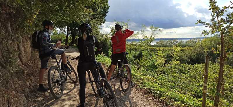 Bardolino: e-velosipēdu tūre un vīna degustācija kalnos