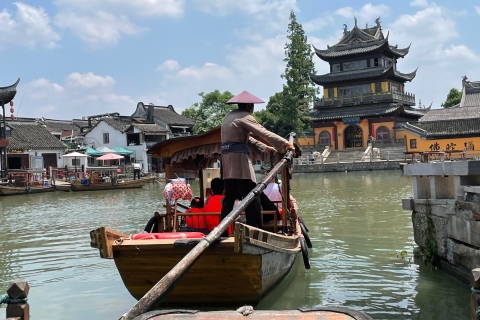 Prywatna wycieczka po wodnym mieście Zhujiajiao: pół dnia z przejażdżką łodzią