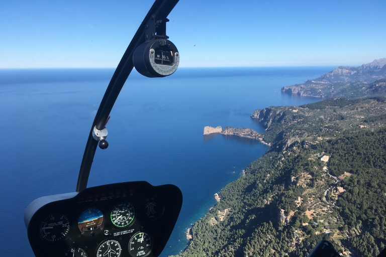 Mallorca: Experiencia panorámica en helicópteroExcursión de 30 minutos en helicóptero