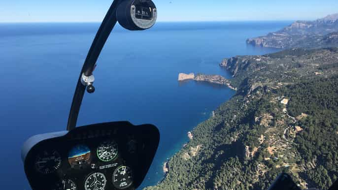 Mallorca: Experiencia panorámica en helicóptero