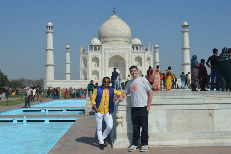 Von Delhi aus: Luxuriöse Taj Mahal und Agra Fort Private TagestourAb Delhi: Luxuriöse Taj Mahal und Agra Fort Privat Tour