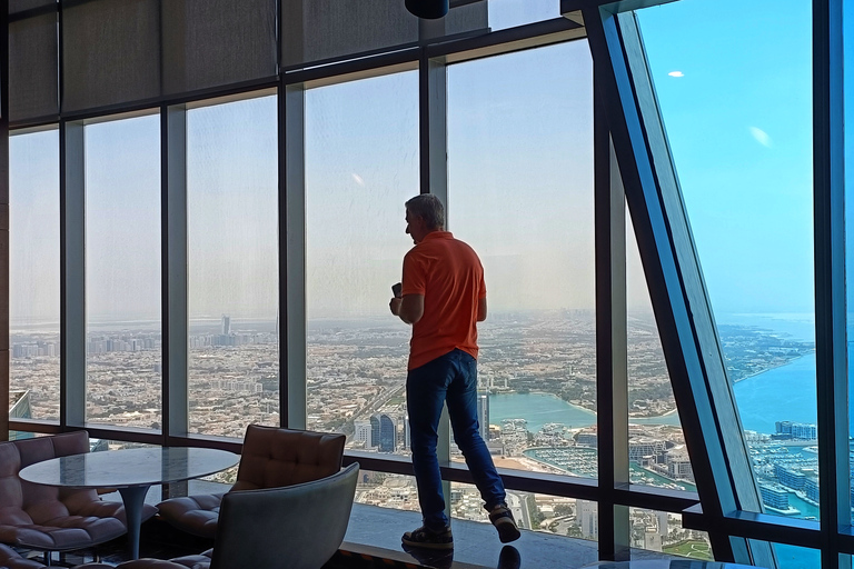 From Dubai: Abu Dhabi Tour Royal Palace & Etihad Towers Shared Group Tour in English