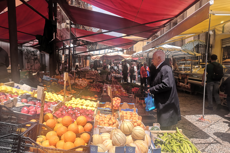 Palermo: Street Food Tour, Markt und Stadtzentrum