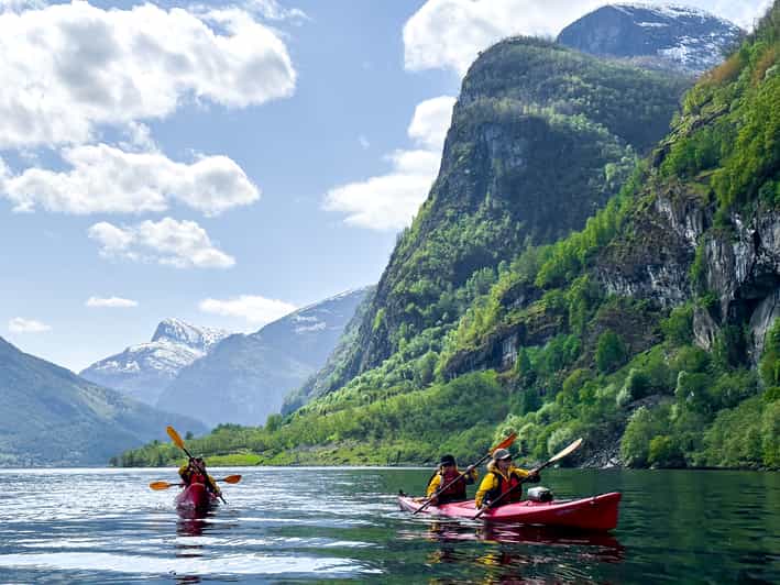 From Flåm to Gudvangen 3day kayak & camp tour GetYourGuide