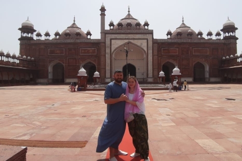 Z Delhi 15-dniowa wycieczka do Radżastanu i Taj Mahal prywatnym samochodem