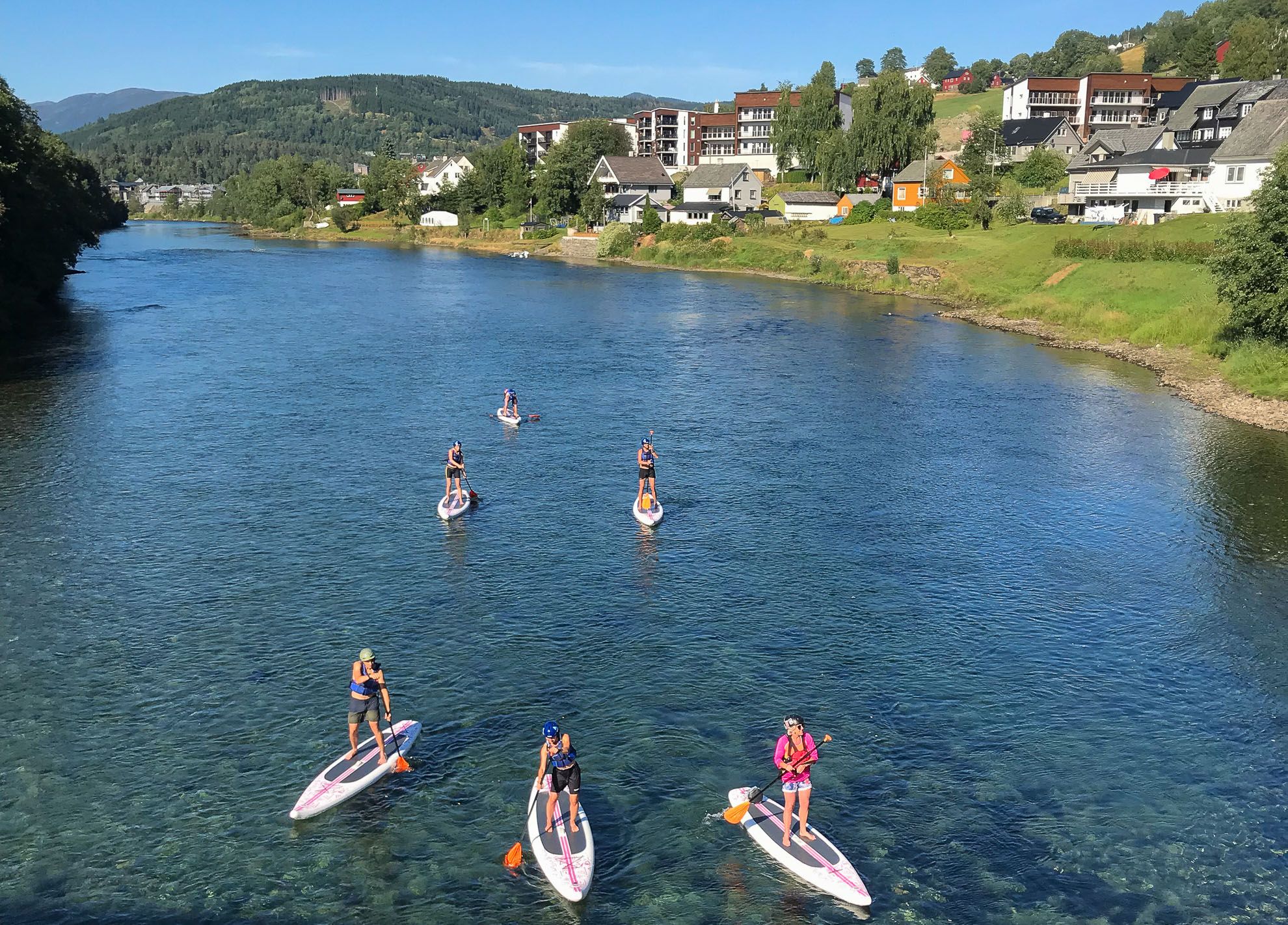 Voss - Fluss SUP