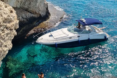 Ayia Napa: Explore Blue Lagoon on board of luxury SeaRay 375