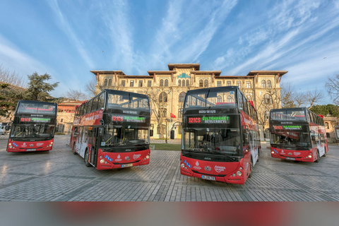 Istanbul Hop On Hop Off Bus 24-uursticketIstanbul Bus Turistic