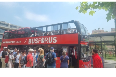 Istanbul Hop On Hop Off Bus 24 Hours TicketIstanbul Bus Turístic
