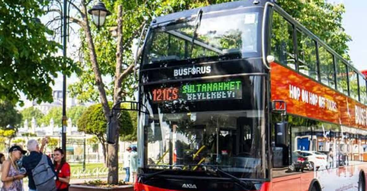 Istanbul Hop On Hop Off Bus\24 Hours Ticket | GetYourGuide