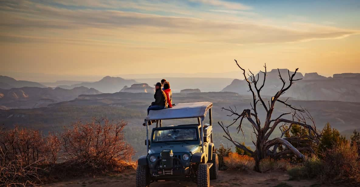 Orderville: East Zion National Park Sunset Zion Jeep Tour | GetYourGuide