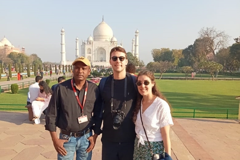 Agra: Taj Mahal and Agra fort Tour with guide