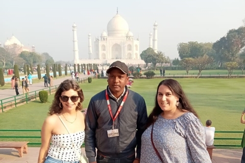 Agra: Wycieczka do Taj Mahal i fortu Agra z przewodnikiem