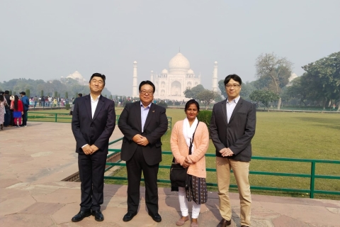Agra: Wycieczka do Taj Mahal i fortu Agra z przewodnikiem