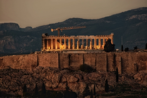 Athens: Private Historical Night Tour in a Minibus Athens: Private Historical Night Tour by Van
